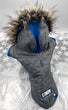 WINTER JACKE TEDDI BLAU